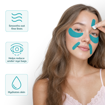 Elara™ Peptide Infused Face + Eye Tape